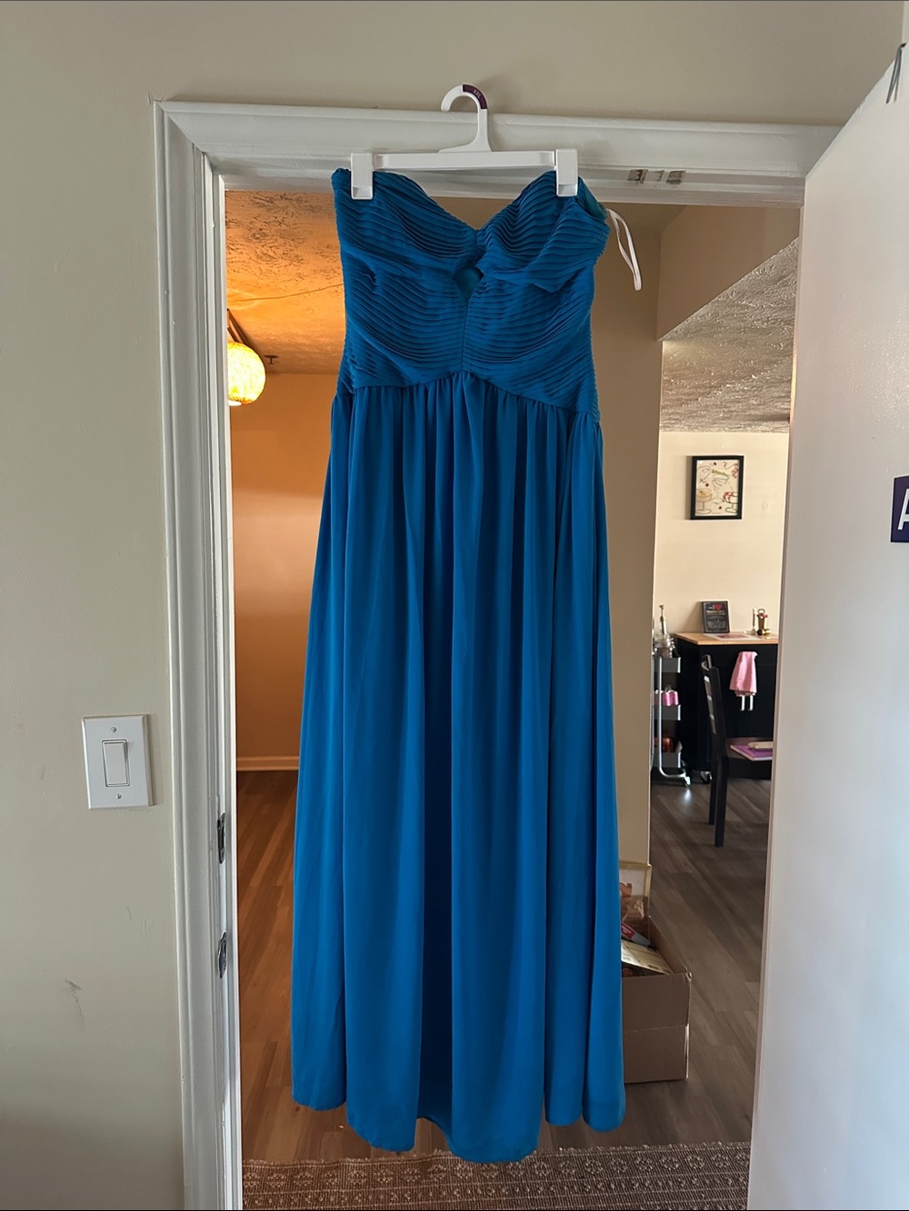 Lulu’s blue maxi dress - worn once, L